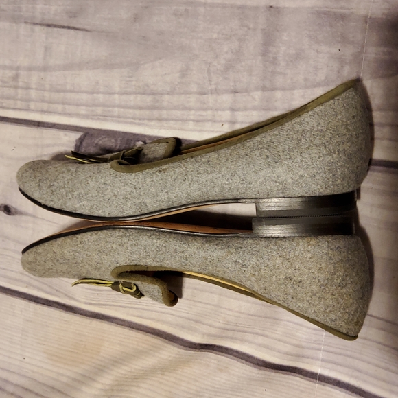 Cole Haan Nike Air colab. Sabrina Wool Tassel Loafers 8B - Picture 3 of 4